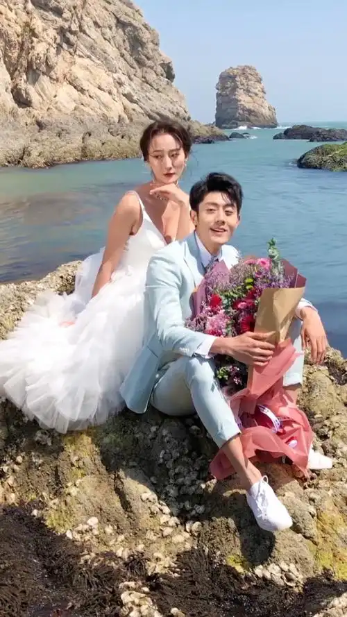 史蒂文&苗苗这组海边礁石太好看了