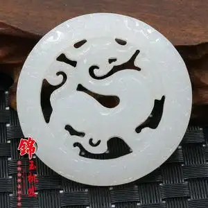 龙玉佩男士图片