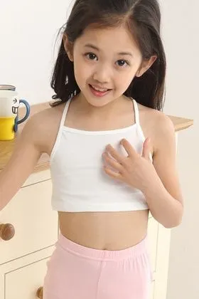 女童文胸少女发育期吊带抹胸裹胸文胸中小学生纯棉小背心运动内衣