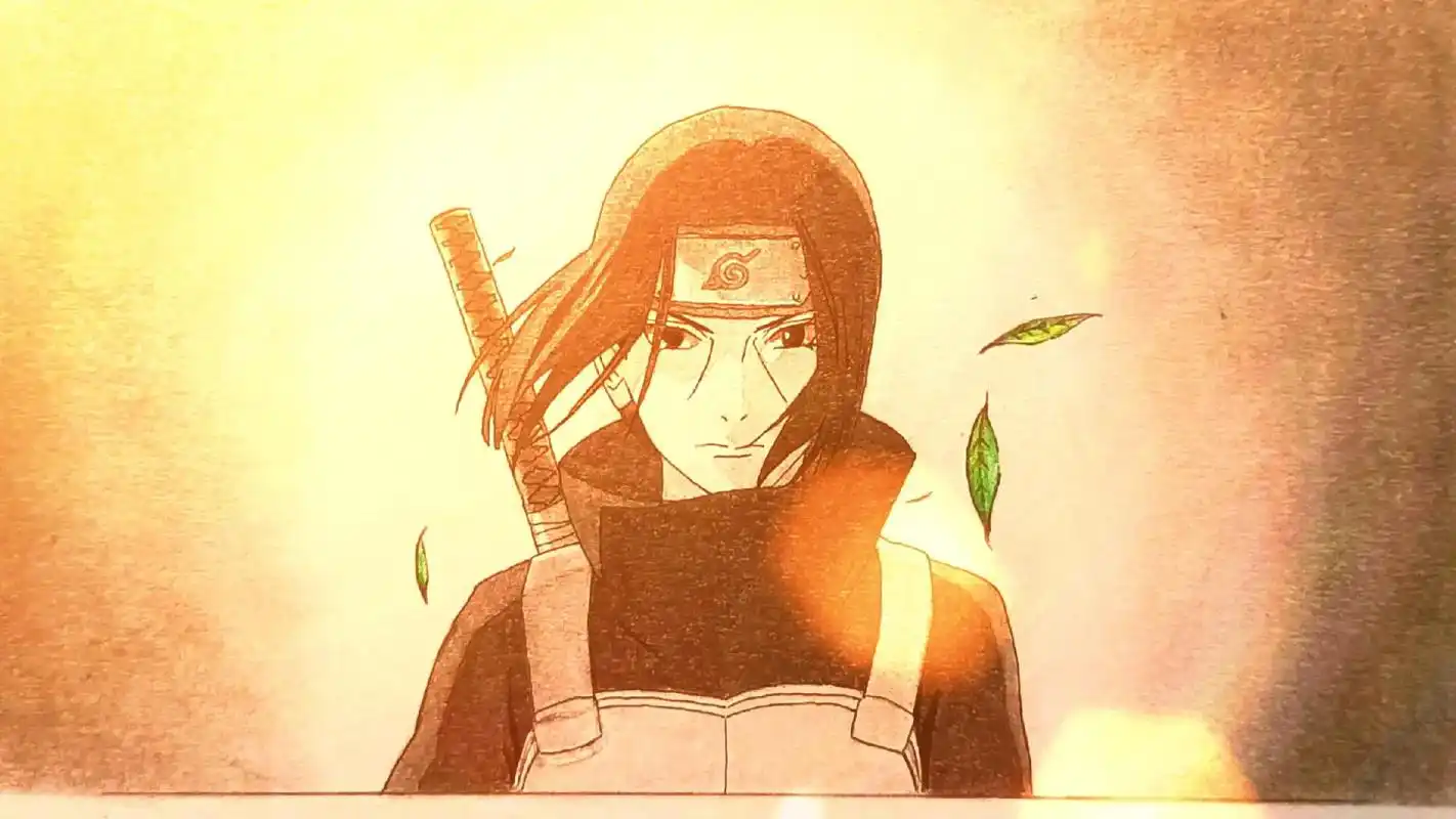 护弟狂魔.#宇智波鼬#手绘 #临摹  - 抖音