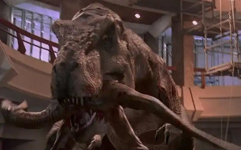 霸王龙vs迅猛龙_哔哩哔哩_bilibili