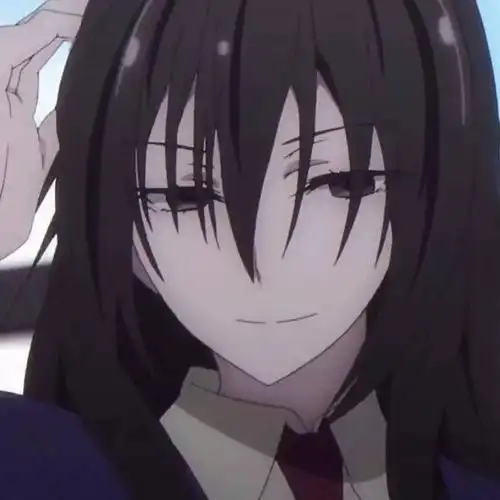 二次元女生头像动漫 好看暗黑系的日漫风女头