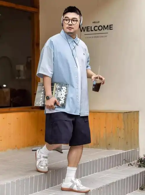 胖男生怎么穿搭?遵守3个原则,帅气有型还显瘦!
