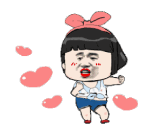 很火的跳舞女孩表情包