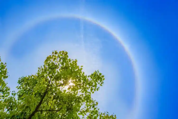 光环 日晕 - 风光, 风景, 摄影, 佳能, 日晕, 纪实 - 含雨 - 图虫摄影