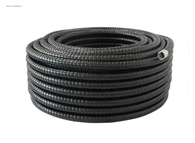 包塑金属软管镀锌金属套管电线电缆套管蛇皮波纹管阻燃穿线管国标6420