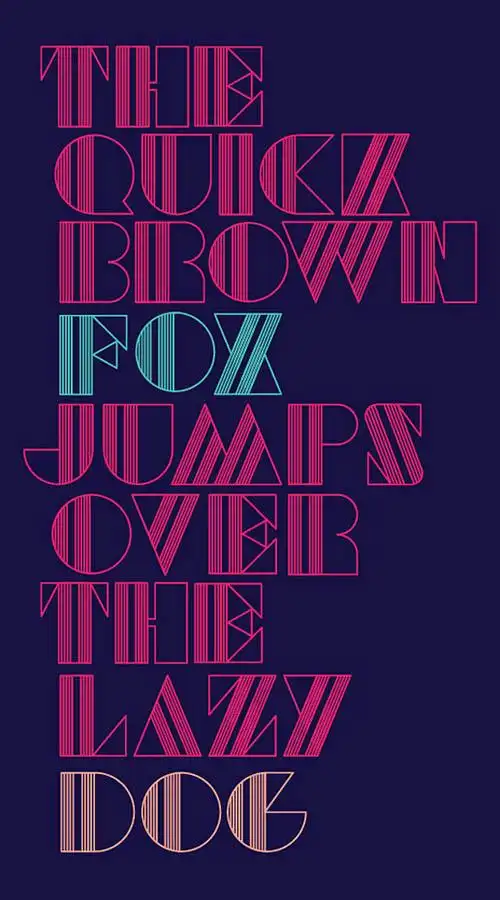 优秀字体版式设计