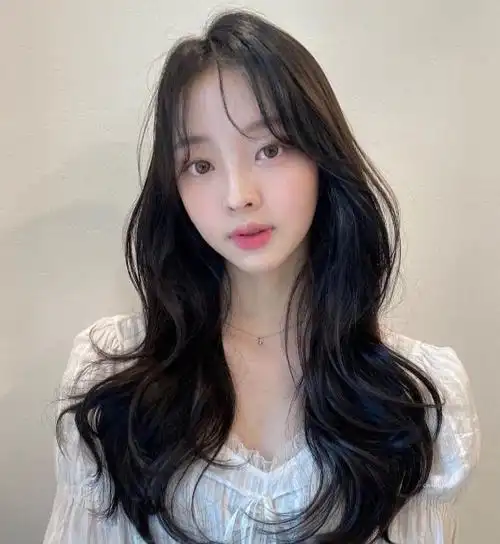 韩式风格披发发型 优雅浪漫化身气质女神_日韩发型 - 美发站