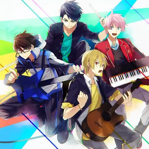 乐队少年 绘师:たける(p id=1766672) 本作品id=70448622