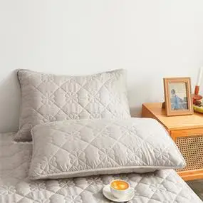 夹棉加厚一对装48×74cm枕头套成人单人枕芯罩枕皮雷夫罗旗舰店55