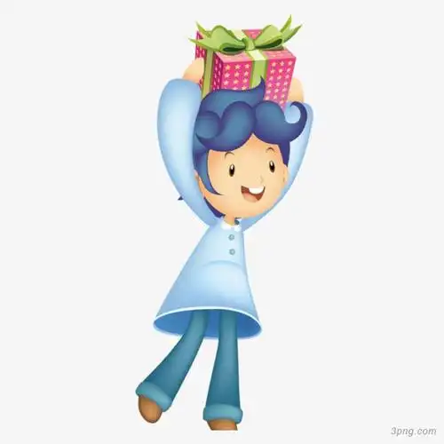 卡通小人png素材透明免抠图片-卡通手绘