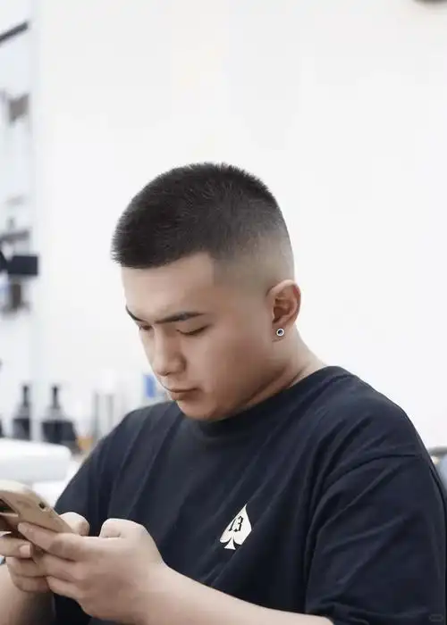真正免打理的男生超短发,绝对帅!