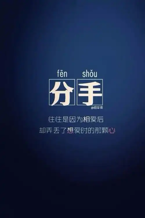 离开就是离开,分手就是分手,错对没有意义,不再合适的两个人,与其耗尽