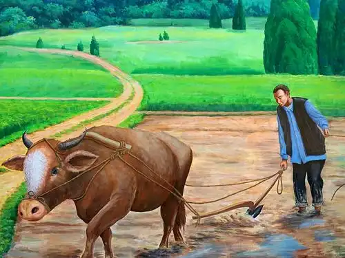 其它 乐涂涂墙绘团队! 写美篇瑶安乡(2020.12.10) 《丰收》