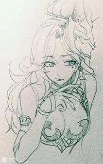 笔画q版荆轲王者荣耀阿珂简笔画怎么画画阿轲简笔画背景画阿轲简笔画