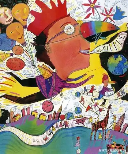 欣赏一组创意儿童画,大家收藏起来!