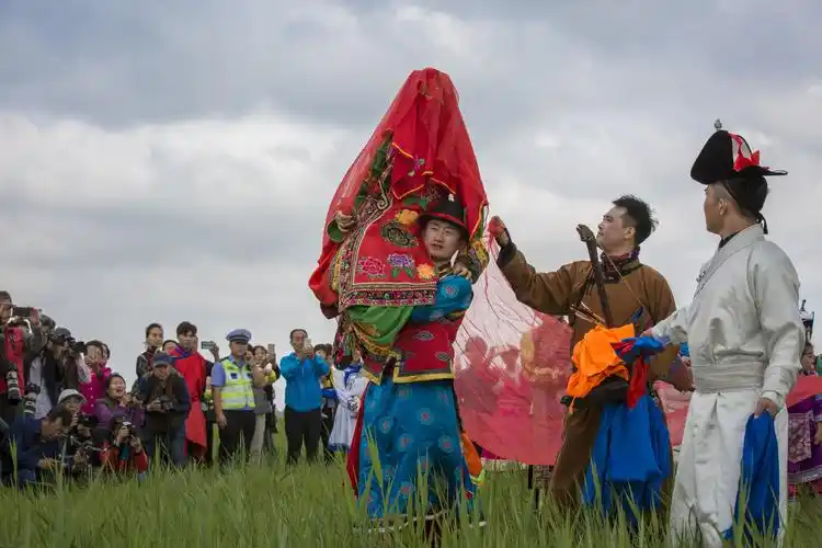 草原蒙古族婚礼