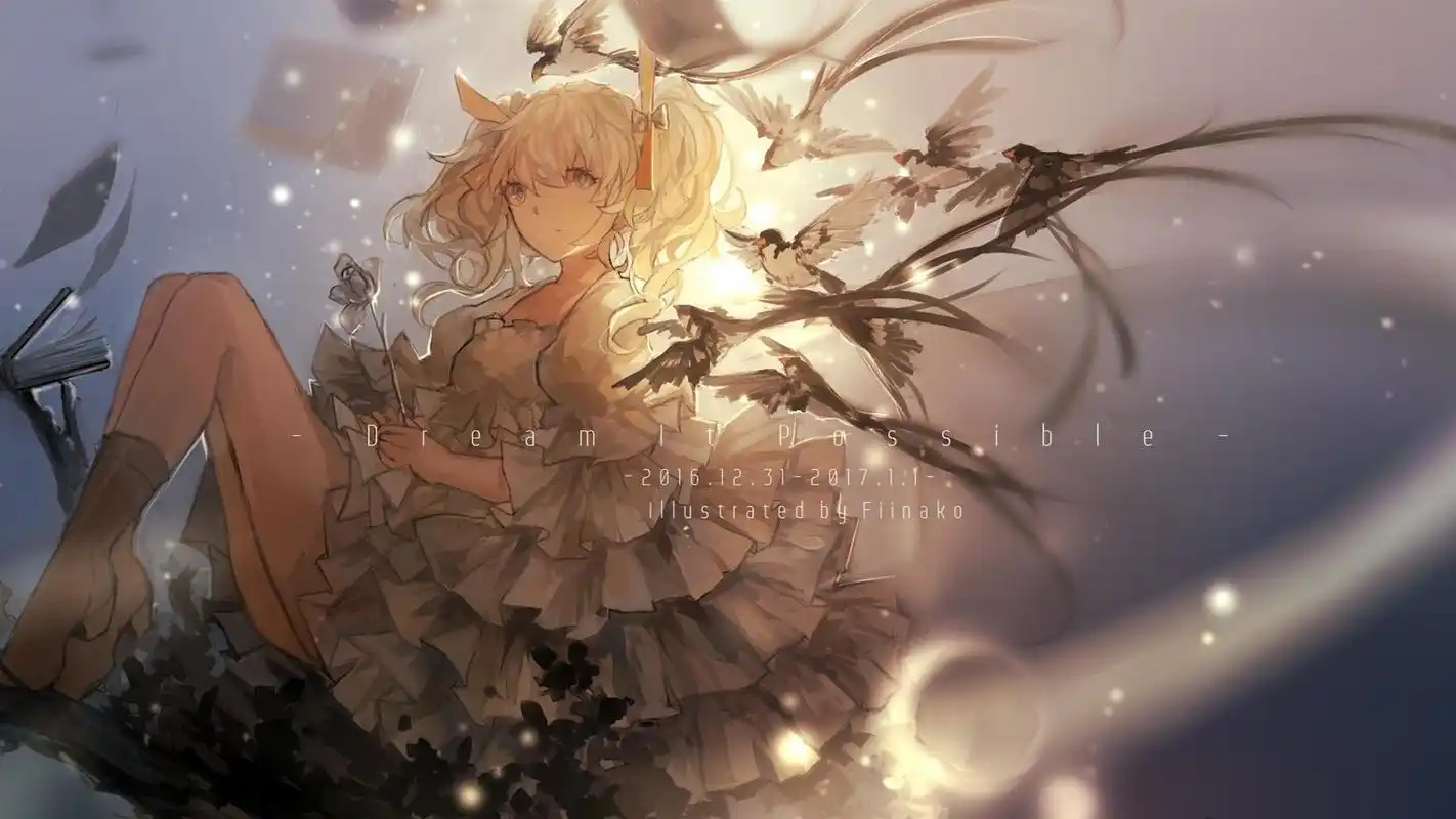 精选二次元性感动漫少女高清桌面壁纸