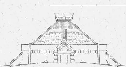 郑州博物馆简笔画