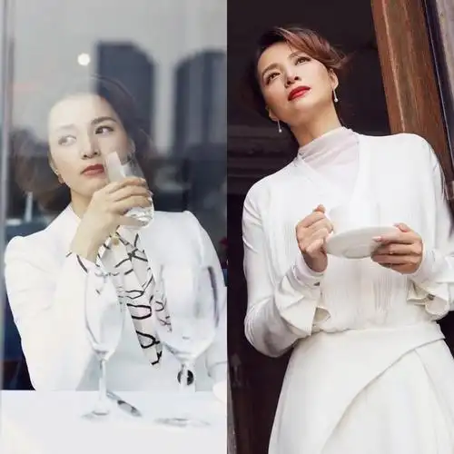 学董卿,老了也美:简单穿衣不短裙