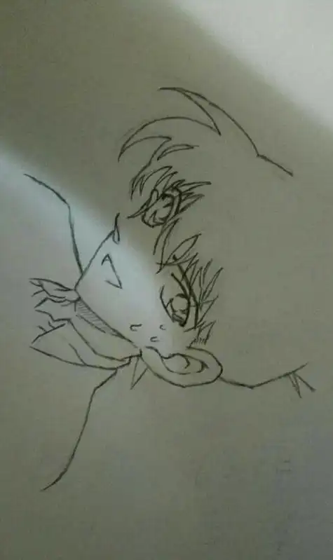 工藤新一超帅简笔画 工藤新一超帅简笔画全身