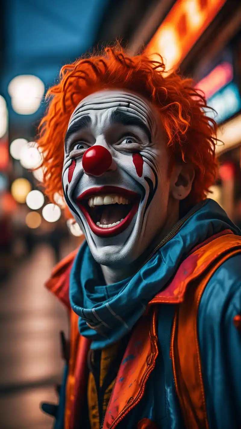 小丑自嘲的笑容壁纸,有点丧07