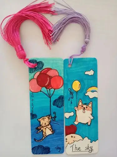 翟妖妖diy书签系列一