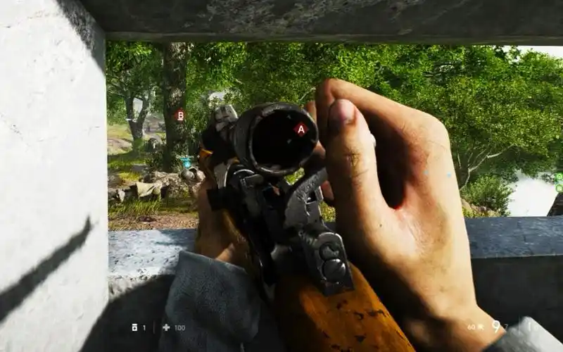 狙击手麦克:用一把3倍单发狙玩战地5,18杀枪枪爆头,场面震撼!