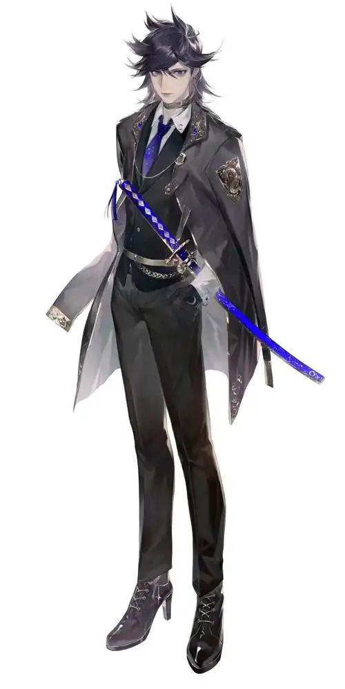 男头 酷拽 画师 壁纸 背景 动漫 清新 黑白 少年 好看 暖男 学长 校服