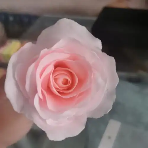 粘土玫瑰花