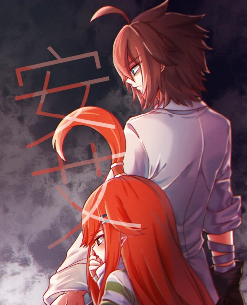 3_ヽ)_旧图上色 我是杂食党 #凹凸世界#艾比#安迷修#安艾