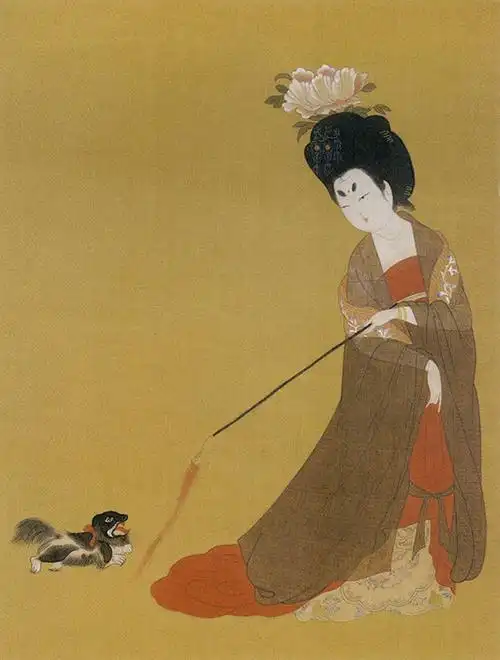 工笔画 | 簪花仕女图-在线订票-互动吧