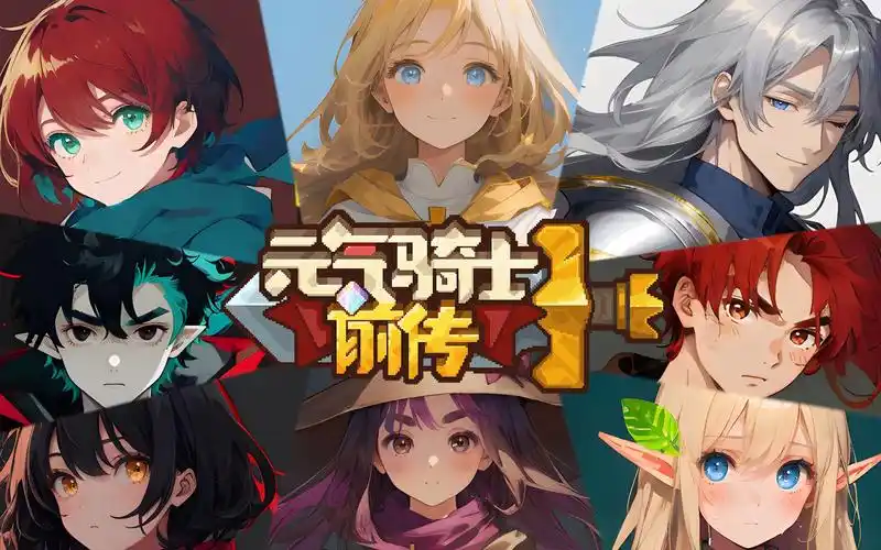 【元气骑士前传】(超良心/大量图)用ai重绘秋梨村的小伙伴们![41张]