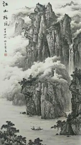 云南著名青年山水画家 姚巨蓉作品欣赏