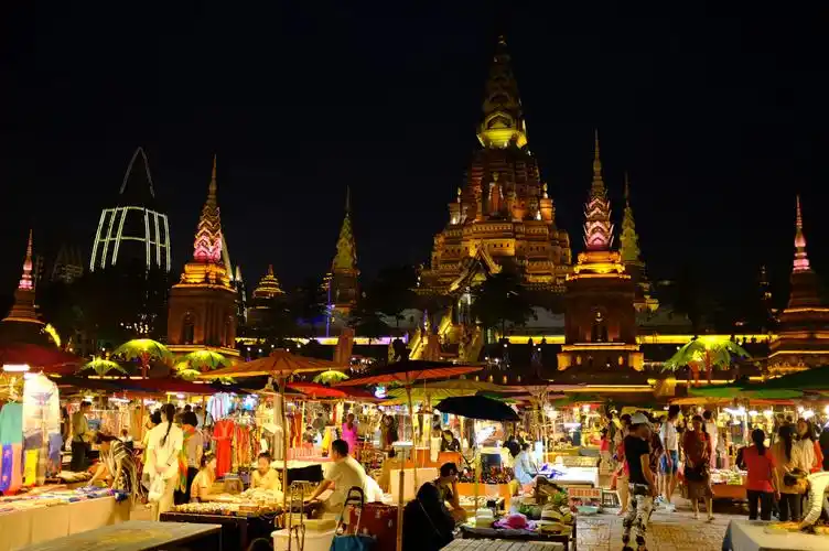 西双版纳告庄西夜市