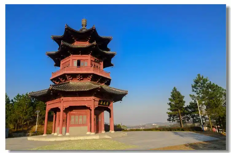 溧水金牛山清风阁