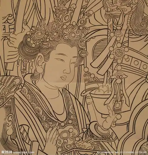 白描永乐宫图片