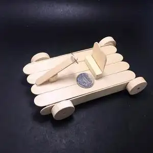 小跑车小轿小车儿童幼儿园手工作业冰棍模型木棍雪糕棍科技小制作