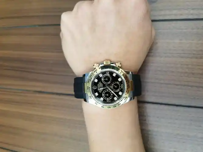 间金迪通拿116503钻刻黑面_劳力士社区|腕表之家xbiao.com