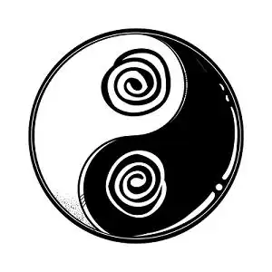 阴阳太极图图片