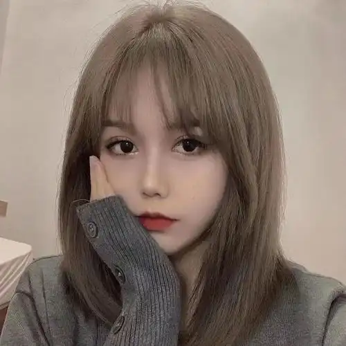 网红显白流行色奶茶灰时尚流行自己染 亚麻灰(头发必须是7度的选)