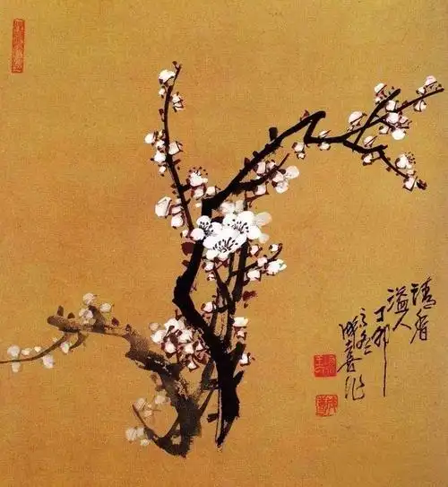 王成喜梅花小品欣赏