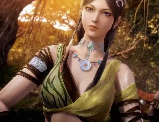 国漫武庚纪女神阿岚各种角度都是美图可惜她手不好看