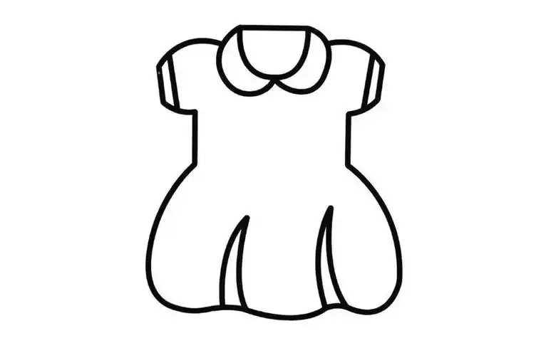 天秤座连衣裙简笔画(天秤座的简笔画小裙子) -【爱个性】