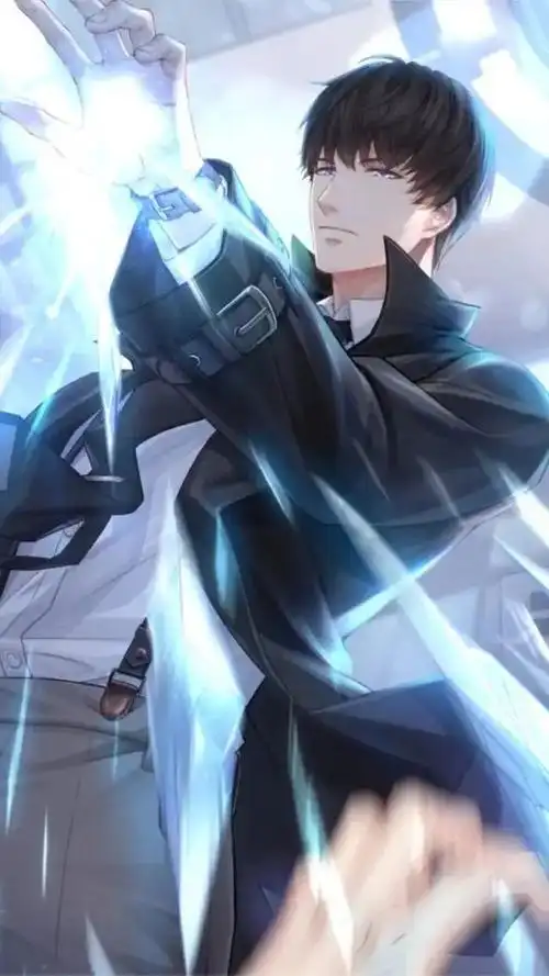 大帅哥男主角的动漫壁纸看着都心动想给他一个吻