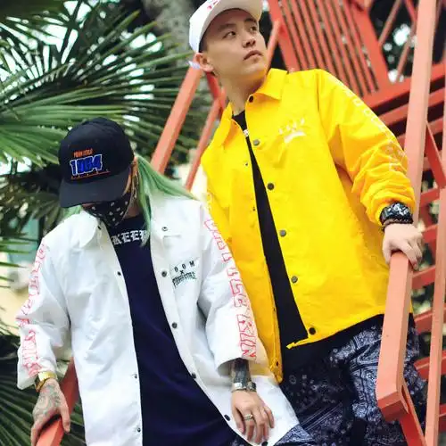 funkystyle外套夹克教练rap说唱联名新说唱hiphop嘻哈夹克