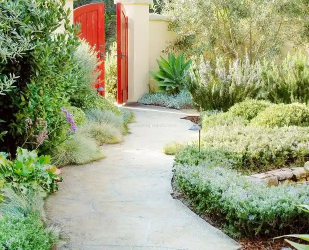 房屋最全庭院入户花园设计图片_装信通网效果图