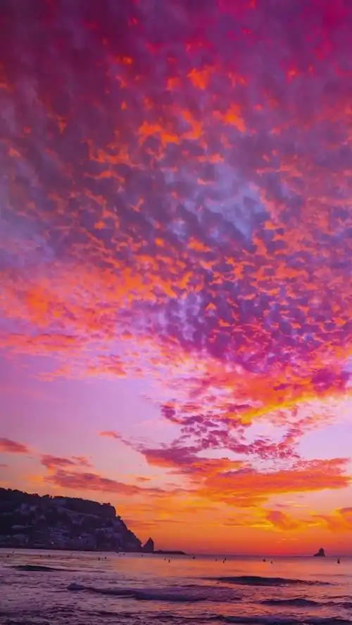 最美的晚霞风景#晚霞