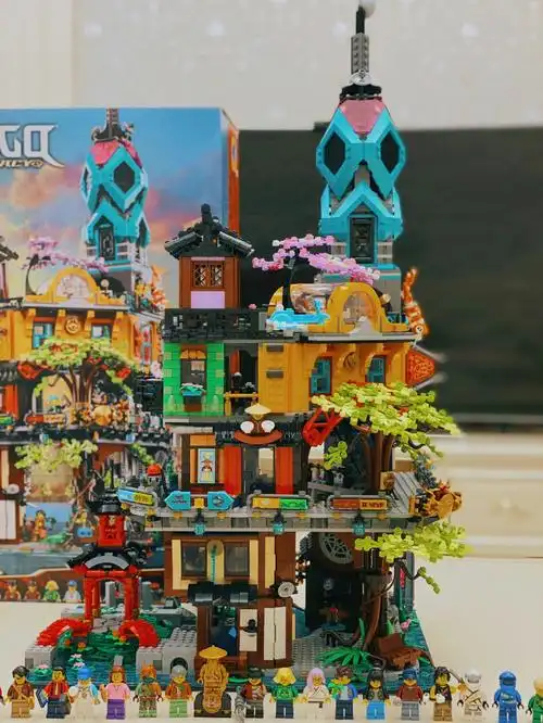 lego忍者花园完工啦