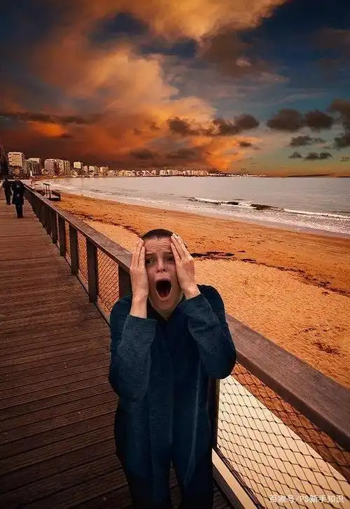 再后来,他对ps的应用就不一样了,开始p出一些脑洞大开的照片.